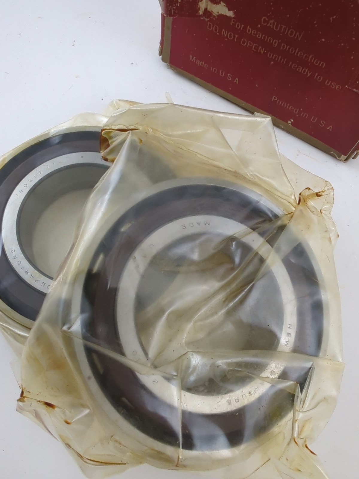 NDH Q20210 L7A Matched Pair Precision Angular Contact Ball Bearings DB DT DF