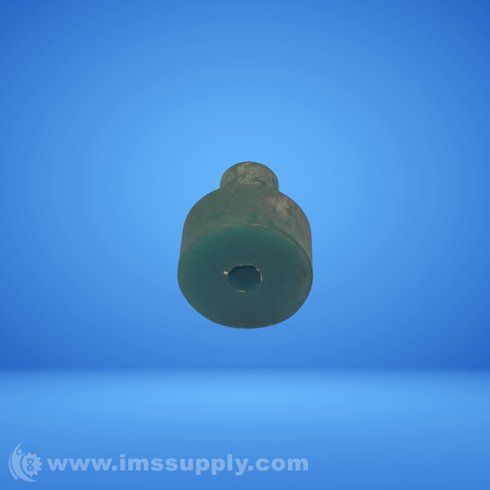 1 inch x 1 inch x 1 inch Green Urethane Bumper FNIP