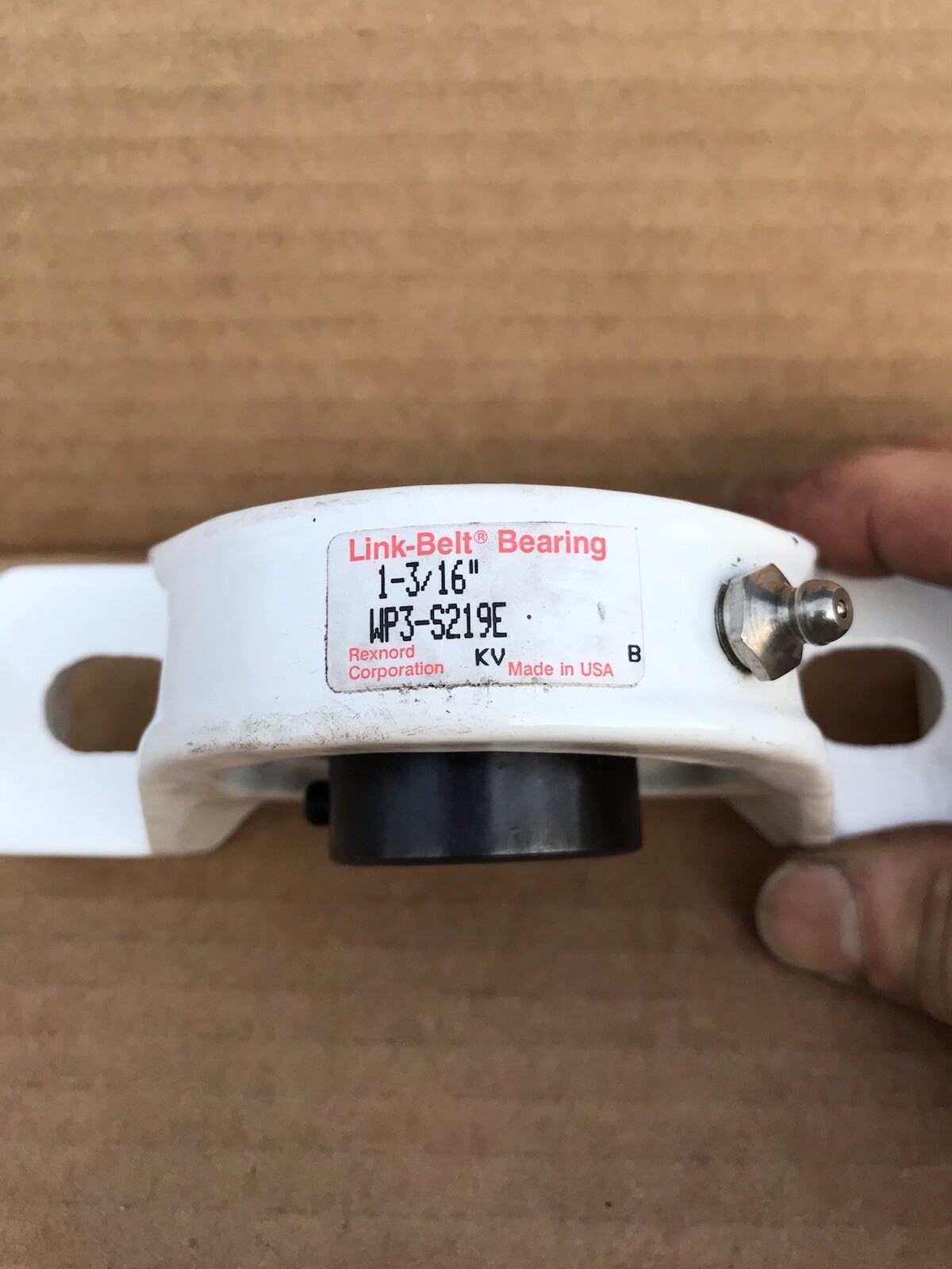 LINK-BELT Pillow Block Bearing 1-3/16” WP3-S219E Made in USA