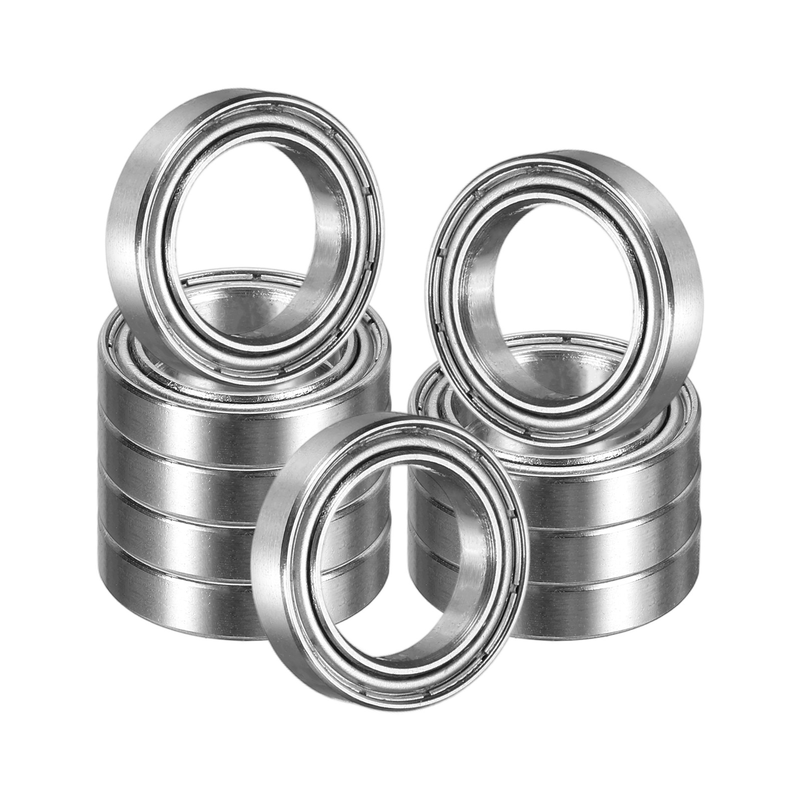 10 Pack 12 x 18 x 4mm 6701ZZ Deep Groove Ball Bearings, ABEC5