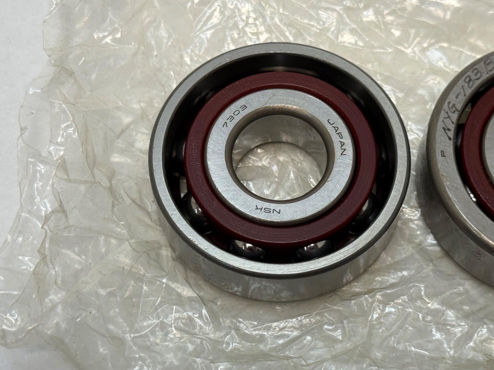 NSK 7303ATDBP5 Angular Bearing 7303E 7303SCD 7303A5 7303-A-T-DB-P5 17x47x14 mm