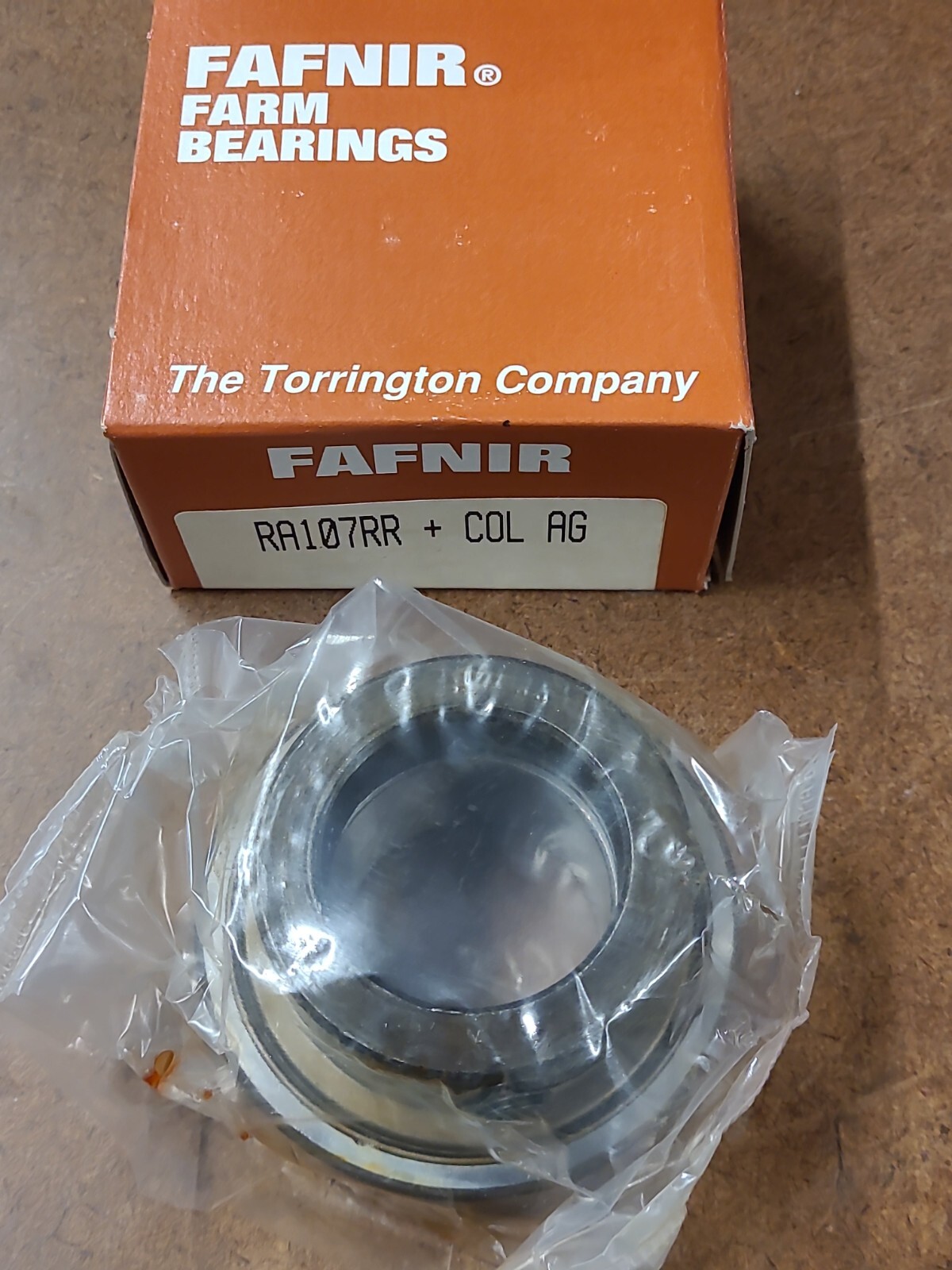 Fafnir RA107RR + Collar Agricultural Bearing 1-7/16″ Bore