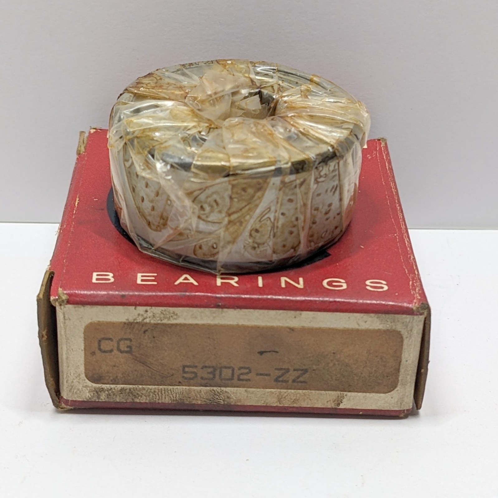 Consolidated Bearings 5302-ZZ Double Row Angular Contact Ball Bearing – NOS