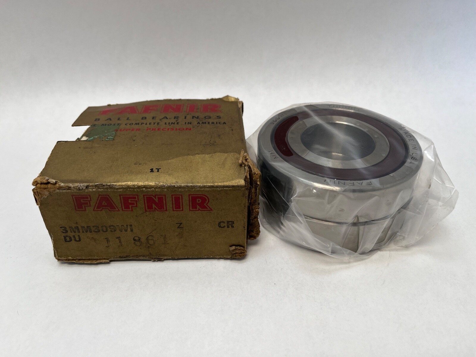 Fafnir 3MM309WI-DUL Bearing 45x100x25 mm 7309-A 3MM-309-WI USA 2 Pcs
