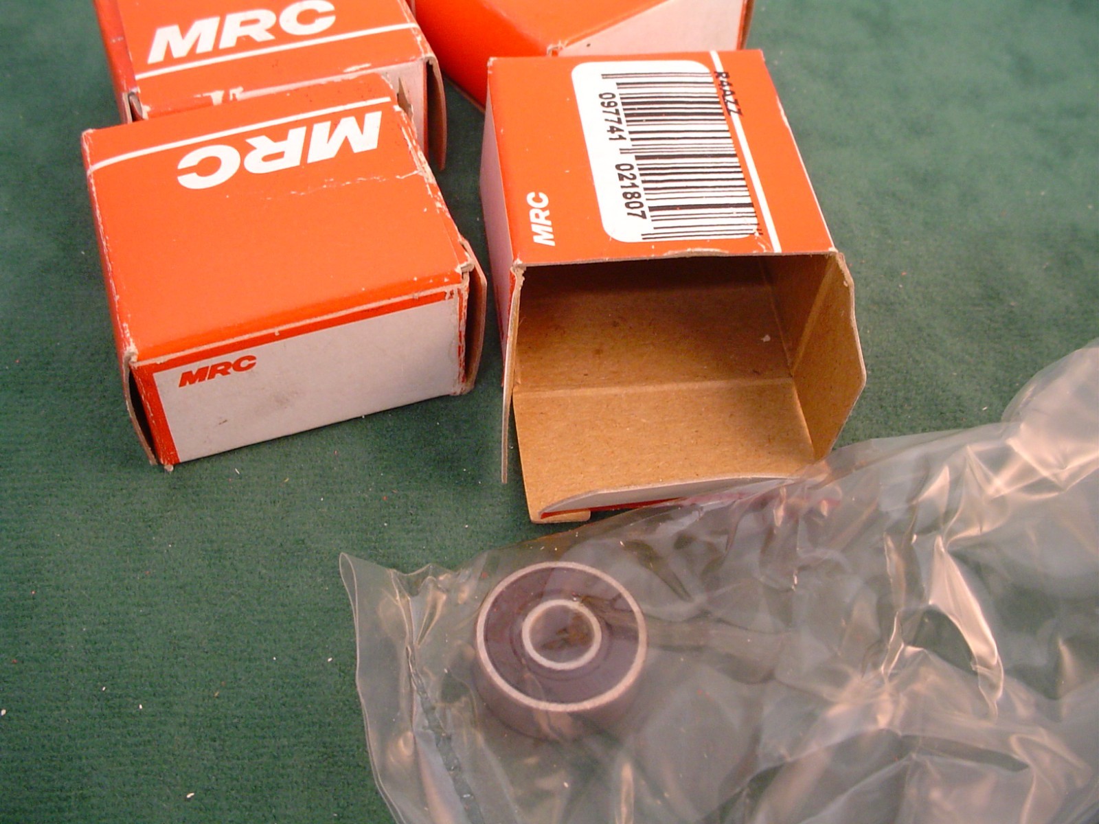 4 pcs MRC R4AZZ Deep Groove Ball Bearing H401 Steel/CO/ABEC-1 Free Shipping