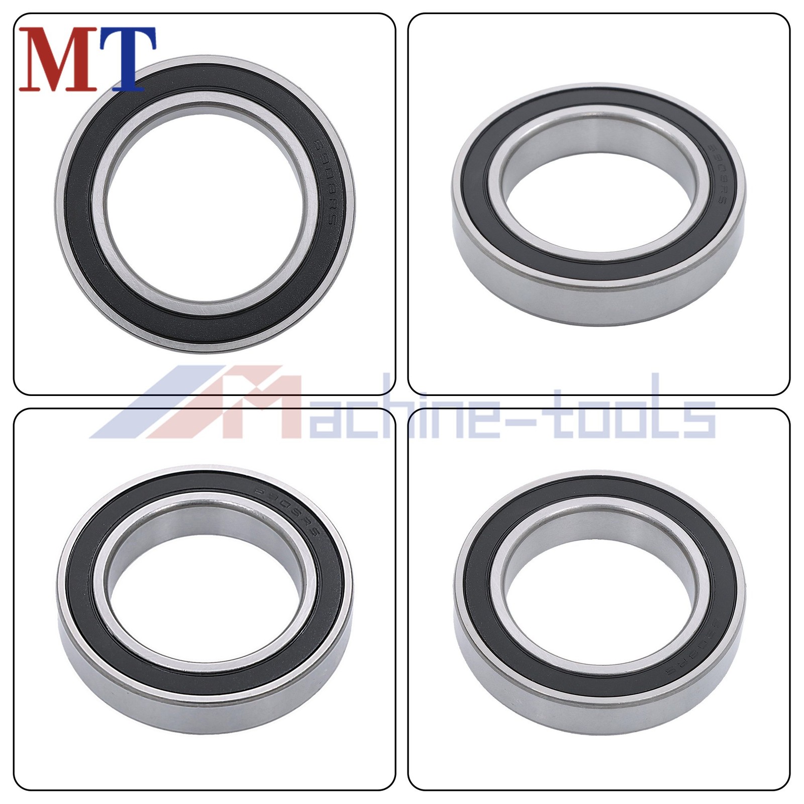 6908-2RS Rubber Sealed Ball Bearings 10pcs 40x62x12mm Set