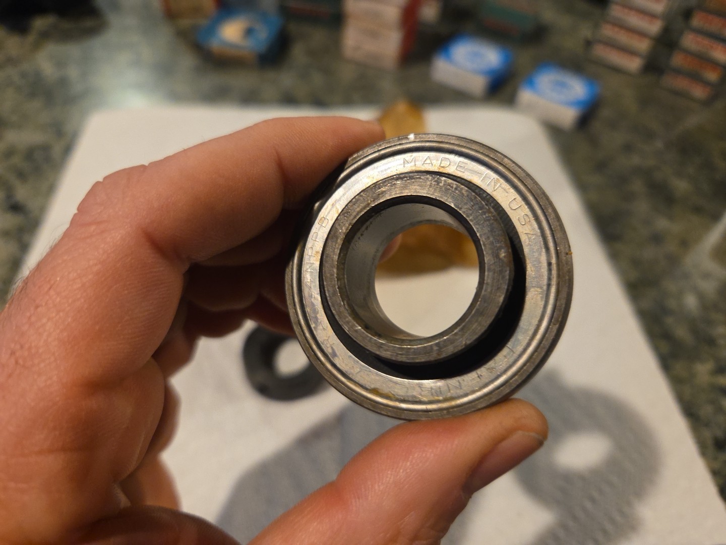 Two Fafnir RA014NPPB Ball Bearing 7/8″ Inner Diameter New Old Stock