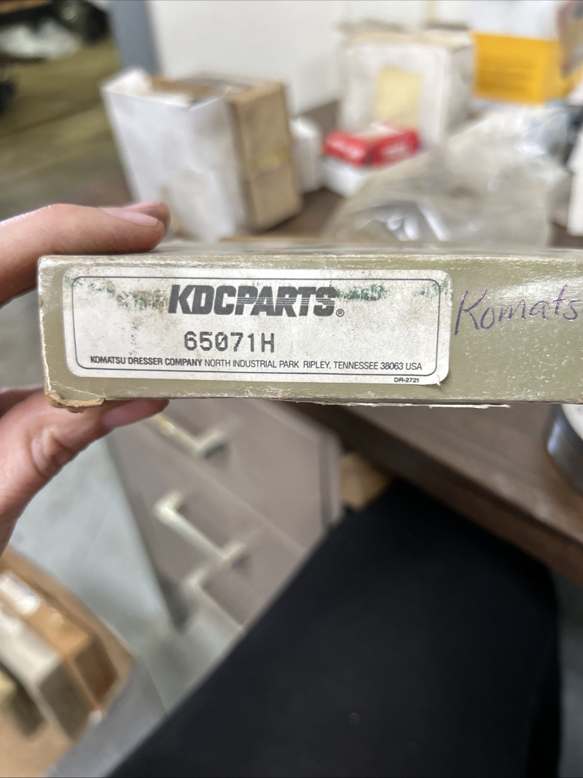 Komatsu Dresser 72487 Tapered Roller Bearing 65071H