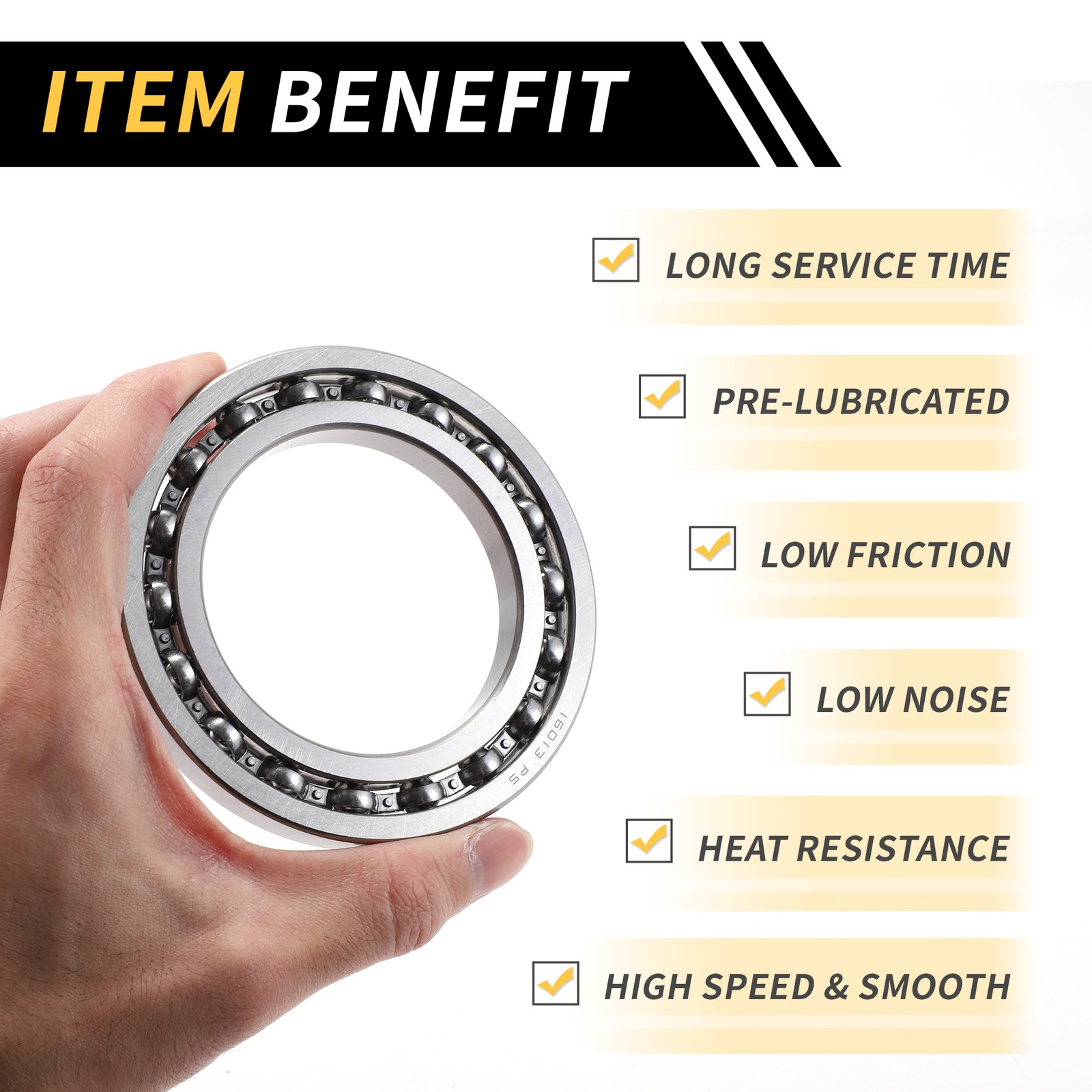 16013 Ball Bearings 65x100x11mm 1pc Scooter Skateboard Wheel