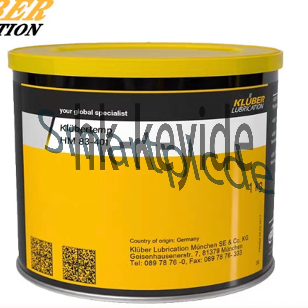1PCS NEW KLUBER Lubrication Klubertemp HM 83-401 Grease 1Kg (2.2 LB)