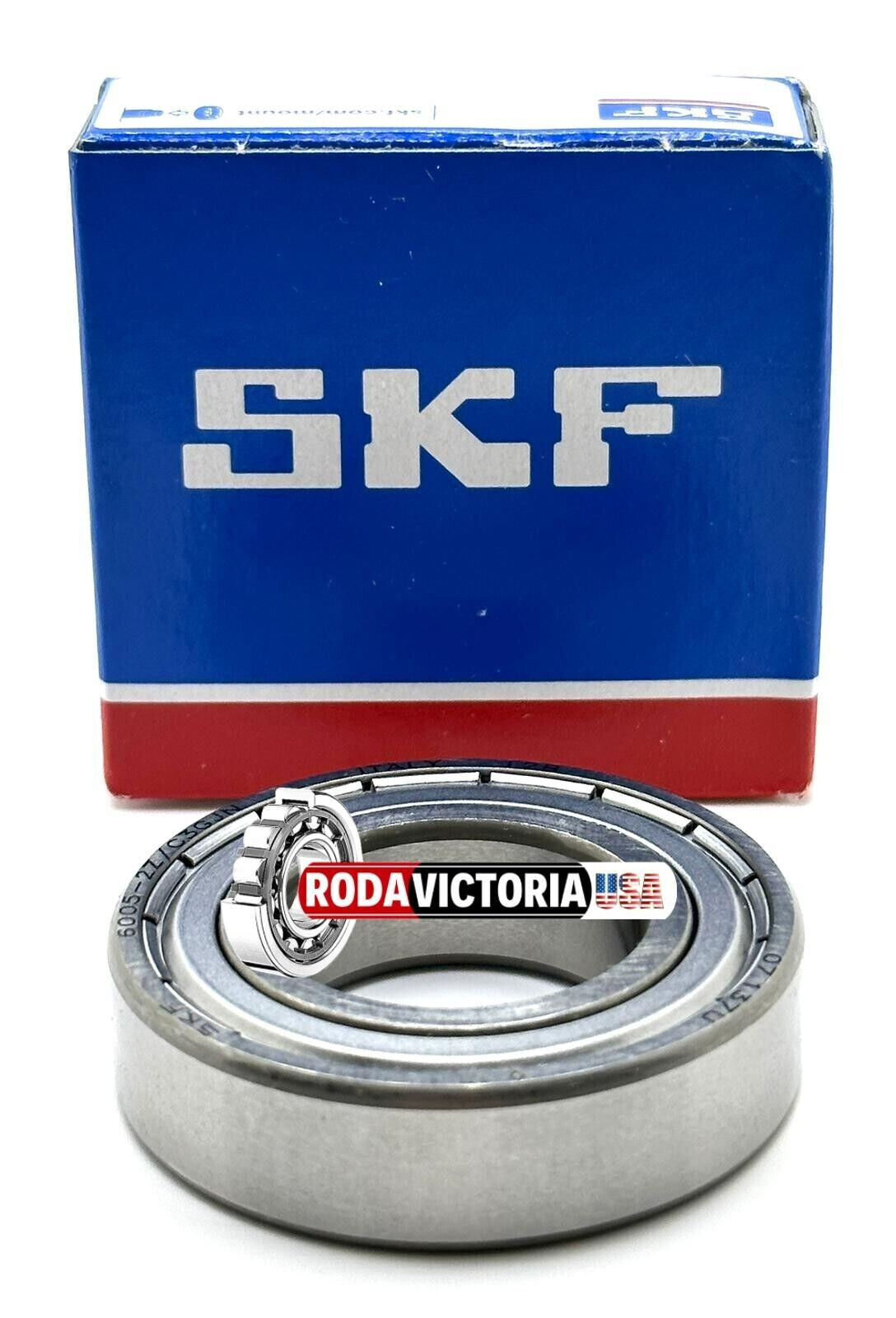 SKF 6005 ZZ/C3 GJN DEEP GROOVE BALL BEARING, METAL SHIELDED 25x47x12mm