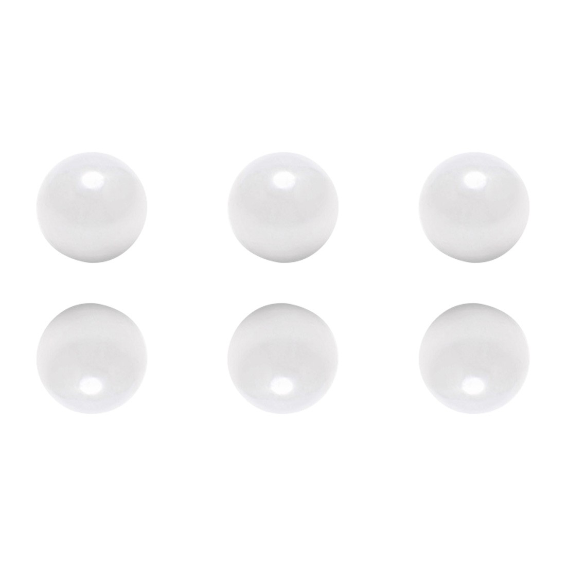 2.5mm Ceramic Bearing Balls ZRO2 Zirconium Oxide G10 Precision 10pcs