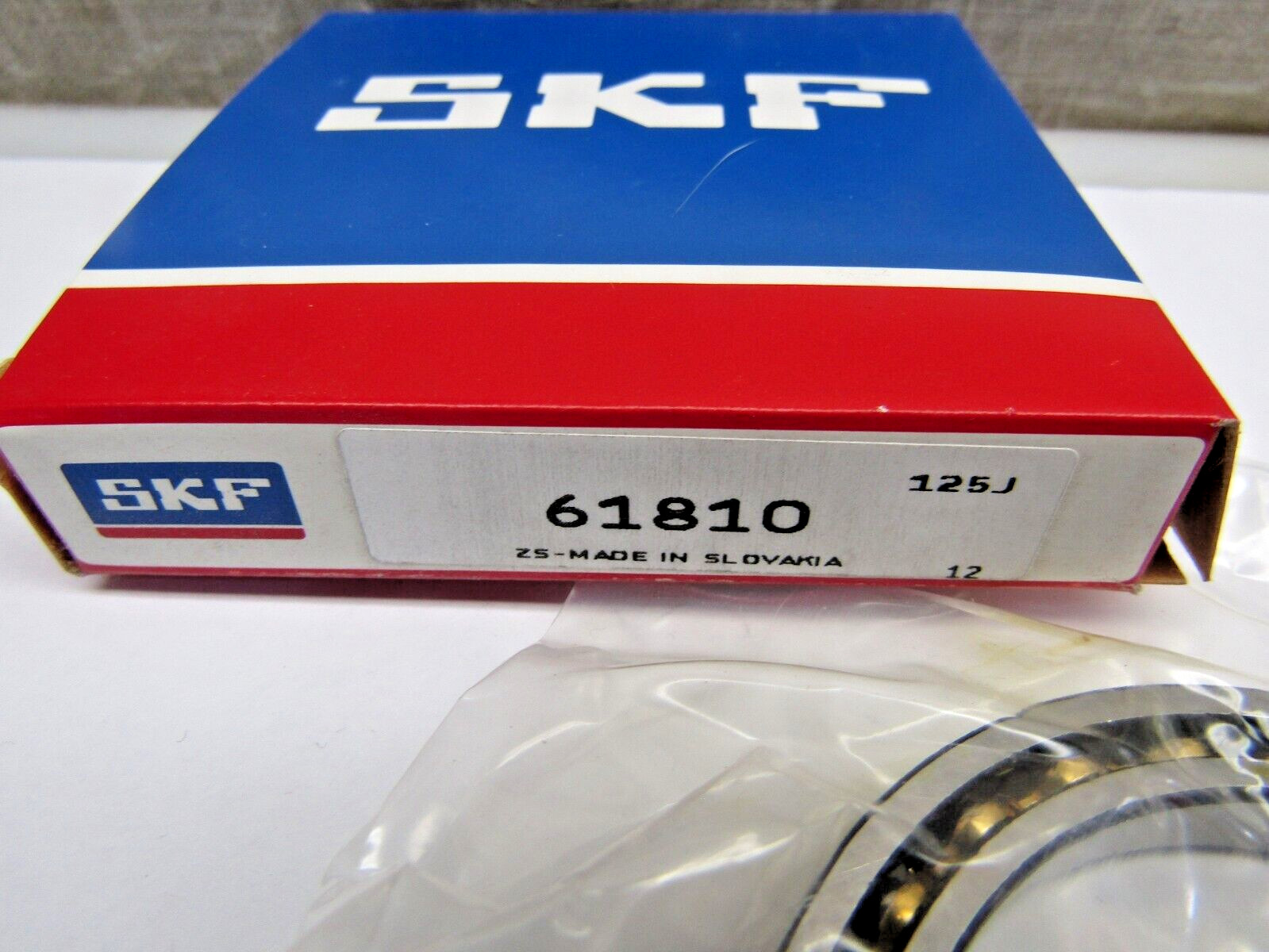 SKF 61810 50mm X 65mm X 7mm Thin Section Bearing