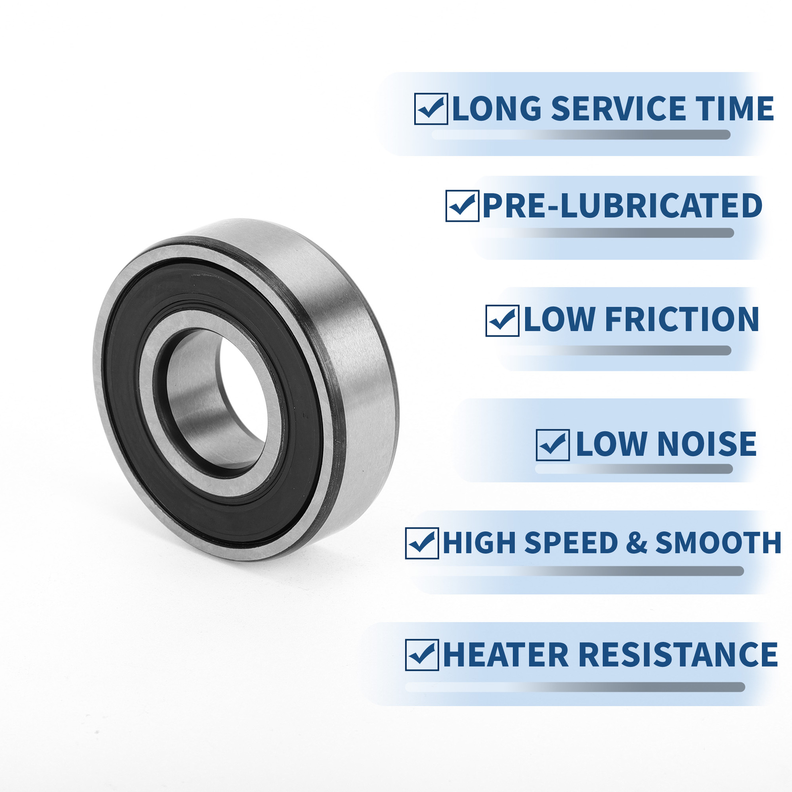 Universal Piece of 1 Deep Groove Ball Bearings 17x40x12mm 1 Pc