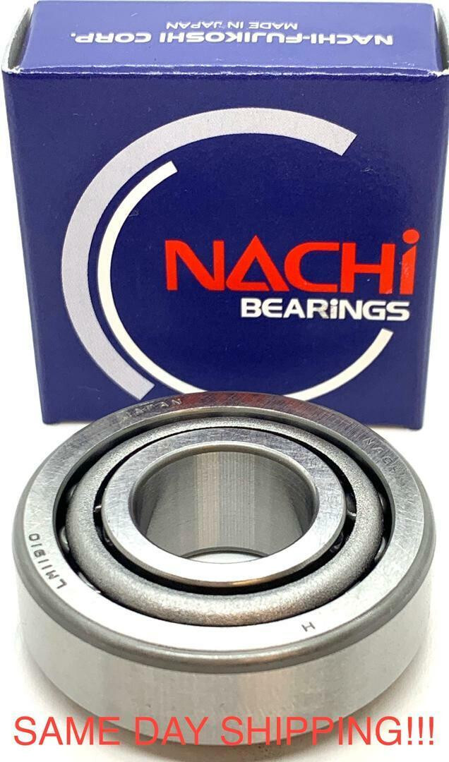 NACHI JAPAN LM11949 / LM11910 TAPERED ROLLER BEARING 19.05×45.237×15.494 mm