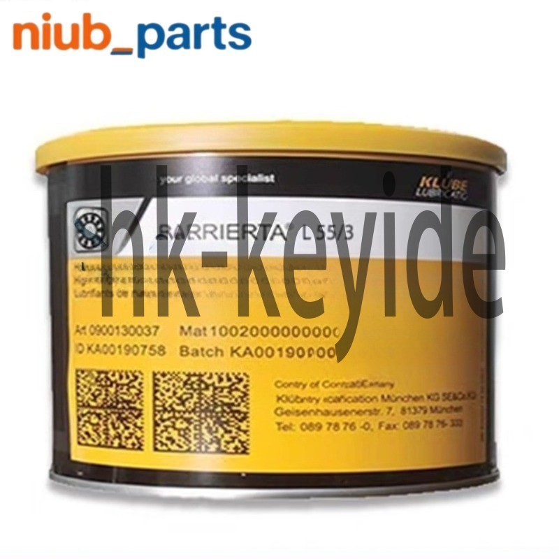 1PCS NEW KLUBER Lubrication Barrierta L 55/3 Grease 1Kg free shipping