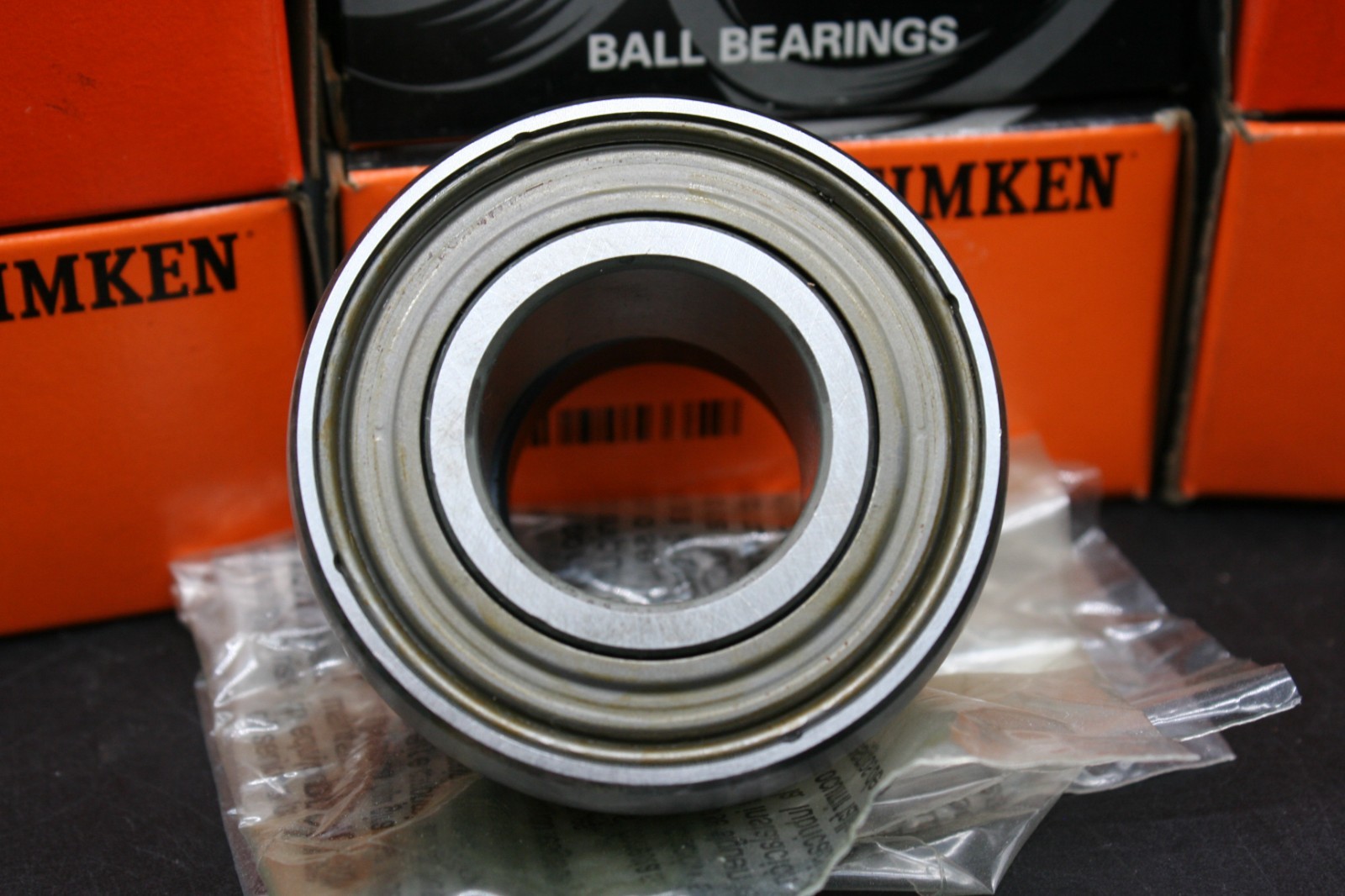 One (1) Timken Fafnir RA102RRB + COL Eccentric Locking Collar Ball Bearing USA