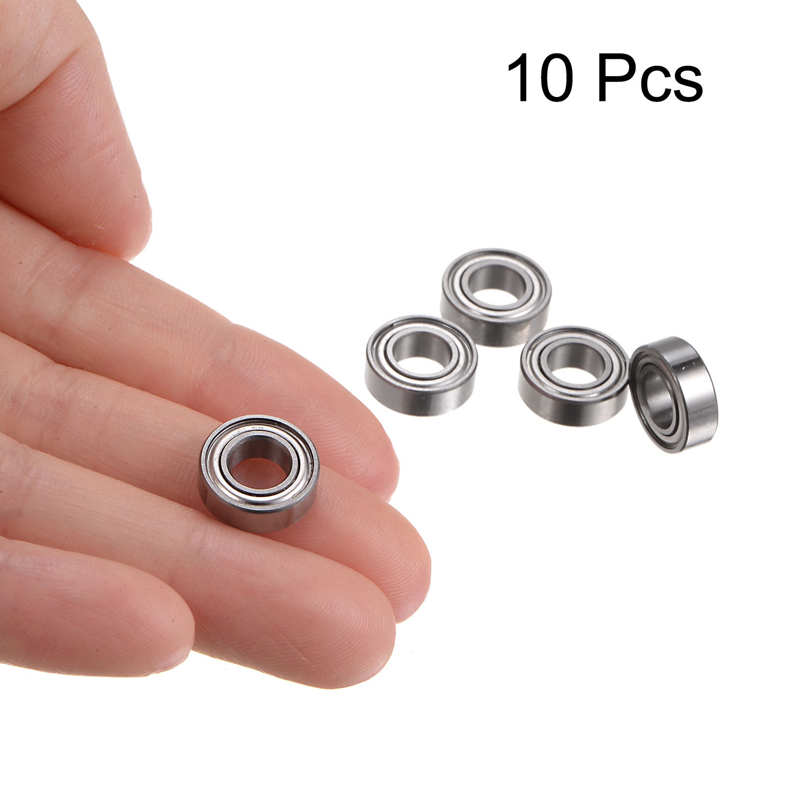 10pcs MR126ZZ Bearings 6x12x4mm Chrome Steel Mini Bearing Double Shielded ABEC3