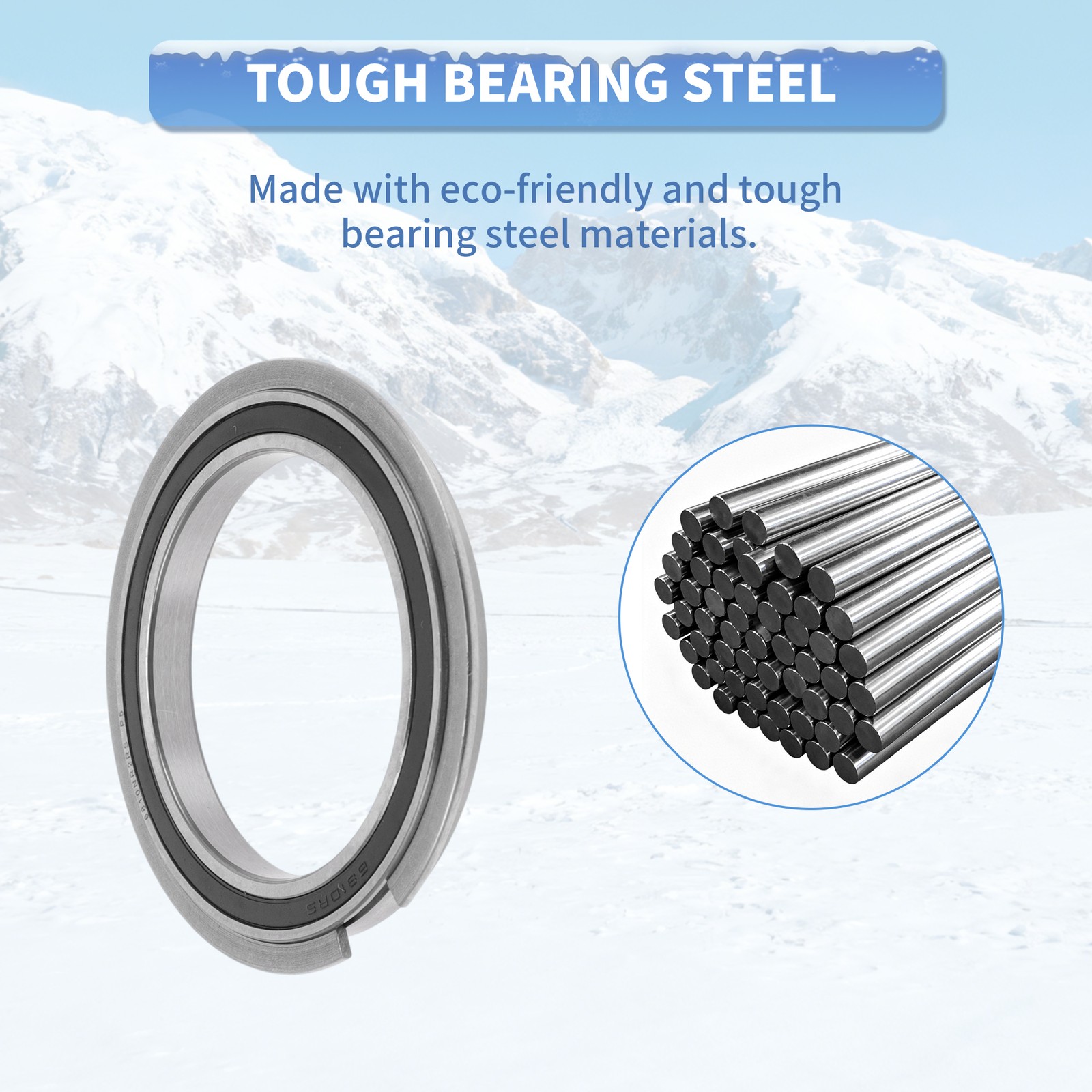 Ball Bearing 6810NR2RS 50x65x7mm for Skateboard/Scooter