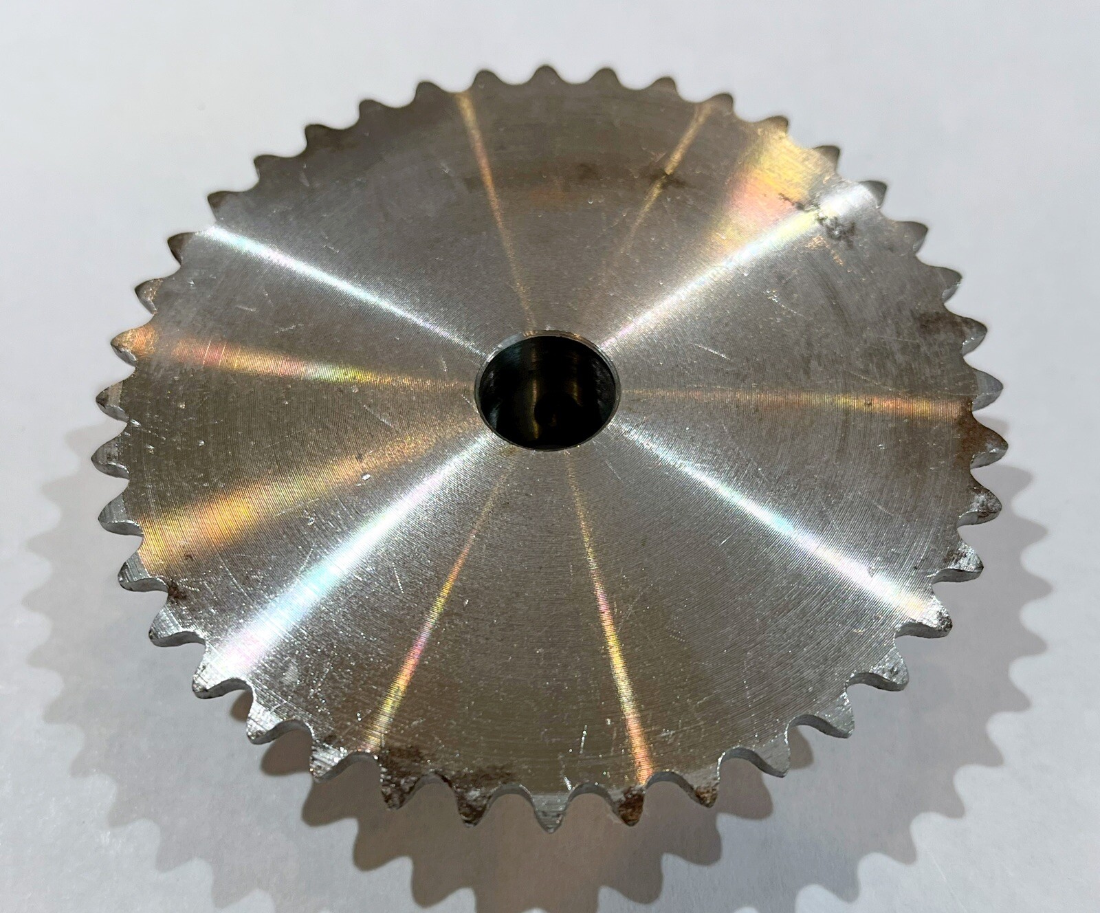 40 Teeth – 1/2” (13mm) Bore – 86mm Diameter Sprocket Roller Stainless Steel?