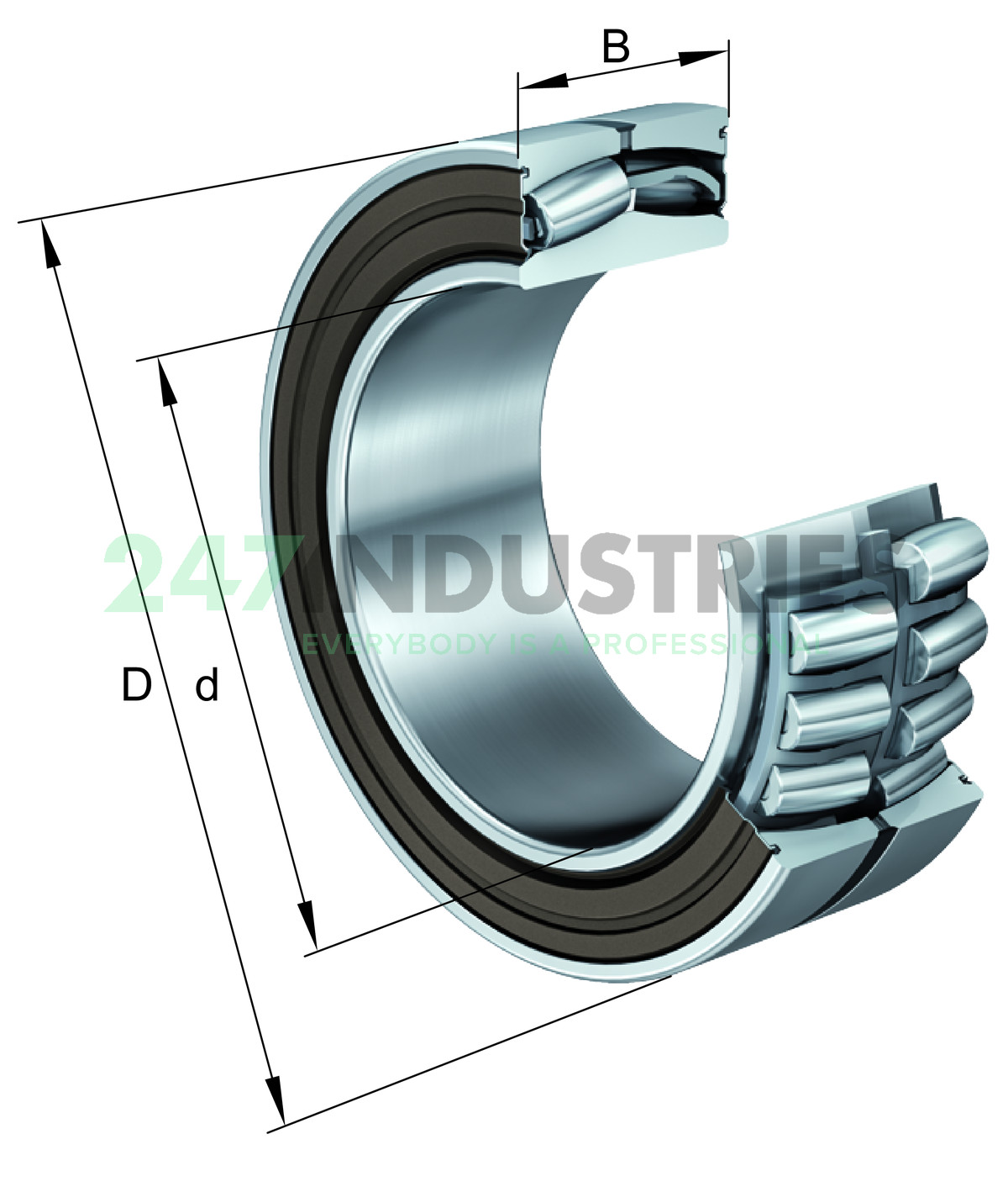 24030-BE-XL-2VSR-H40-C4 FAG 150 x 225 x 75 mm SPHERICAL ROLLER