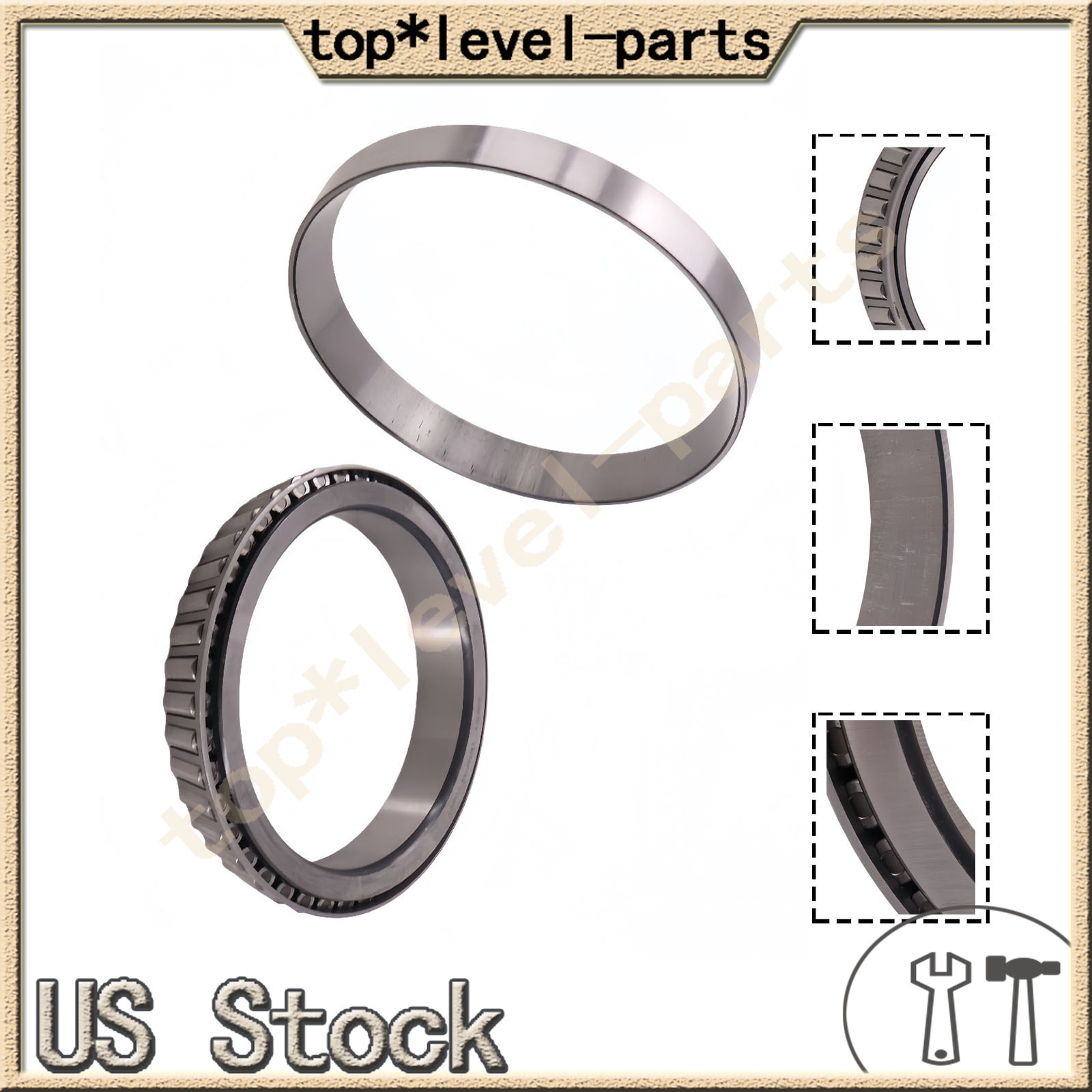 Wheel Bearing Tapered Roller Set For Trailer Truck LM742749 LM742710 Cup Cone PC