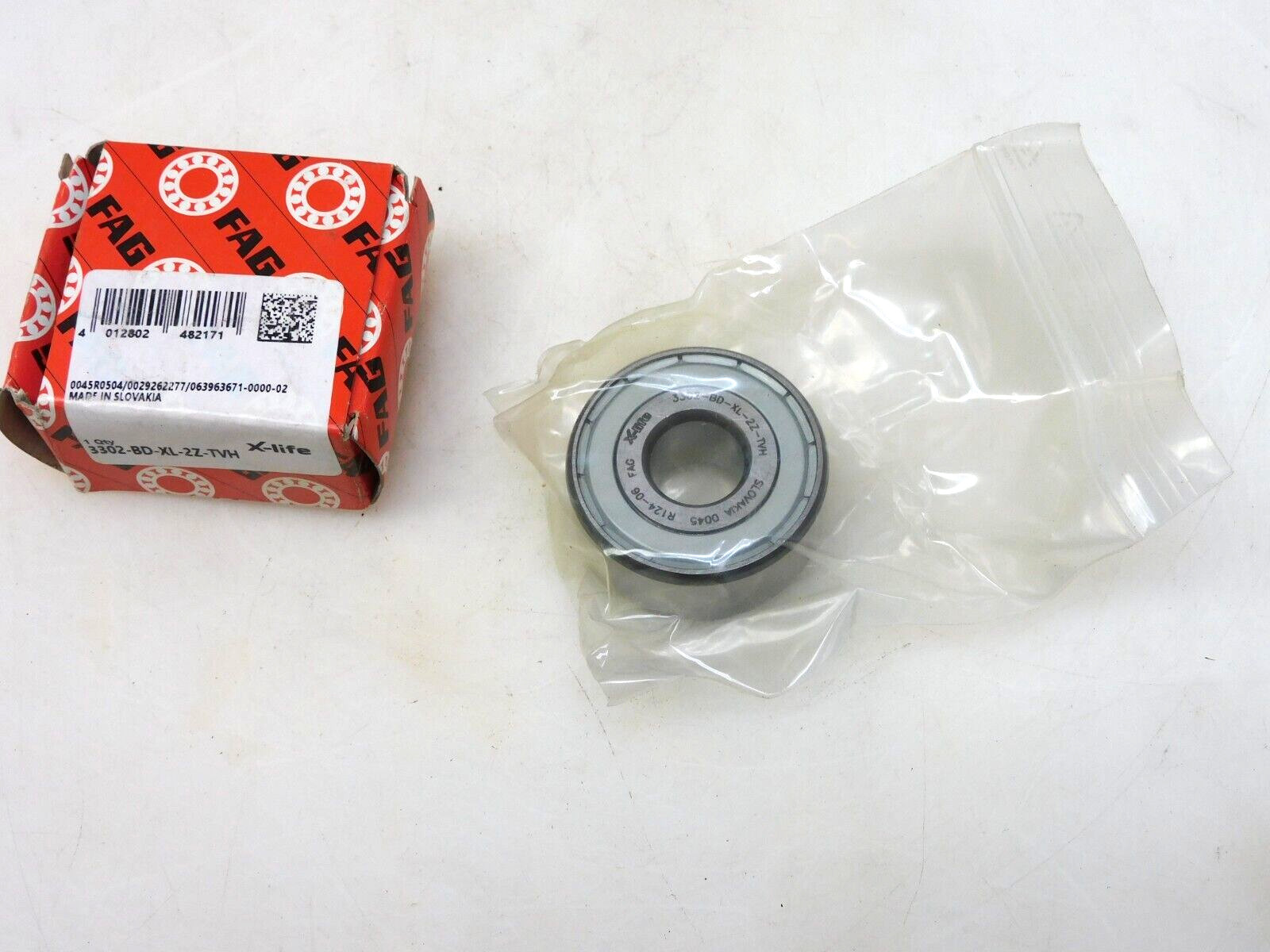 FAG 3302-BD-XL-2Z-TVH X-LIFE BALL BEARING