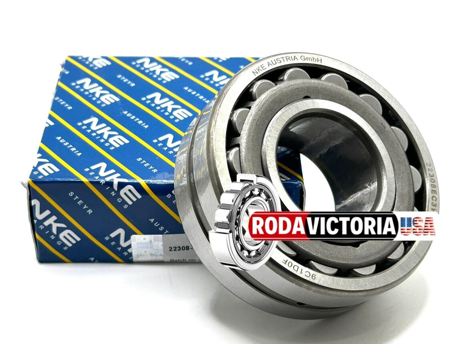 NKE 22308 E C3 W33 SPHERICAL ROLLER BEARING 40x90x33mm