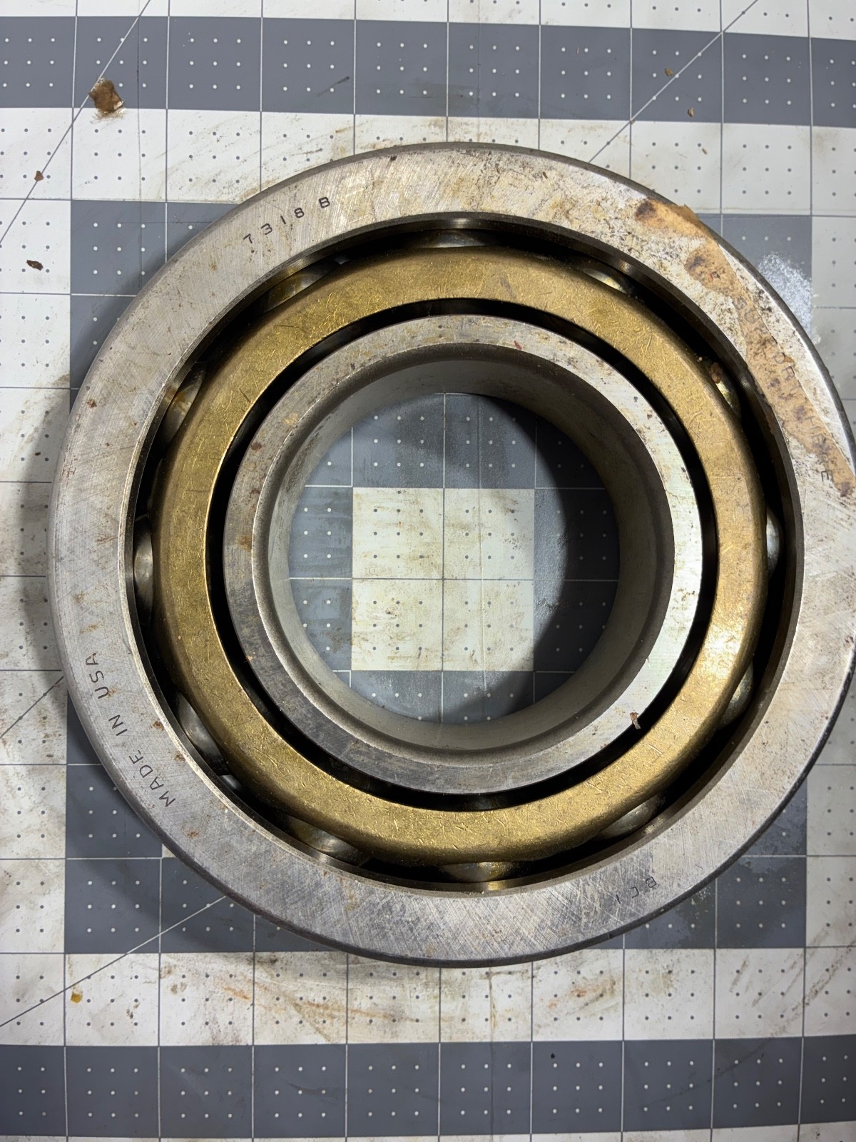 SKF 7318 BY – Angular contact ball bearing – Made in USA – New Open Box