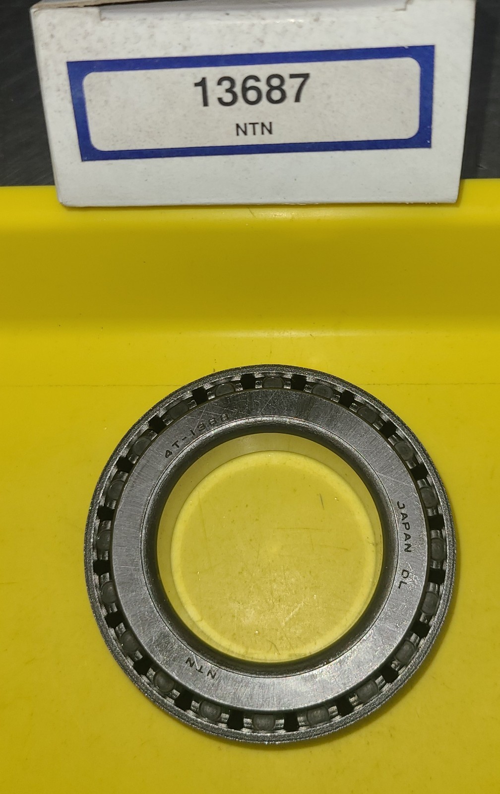 NTN 13687 Tapered Roller Bearing Cone, 1.5″ Bore, 0.75″ Width
