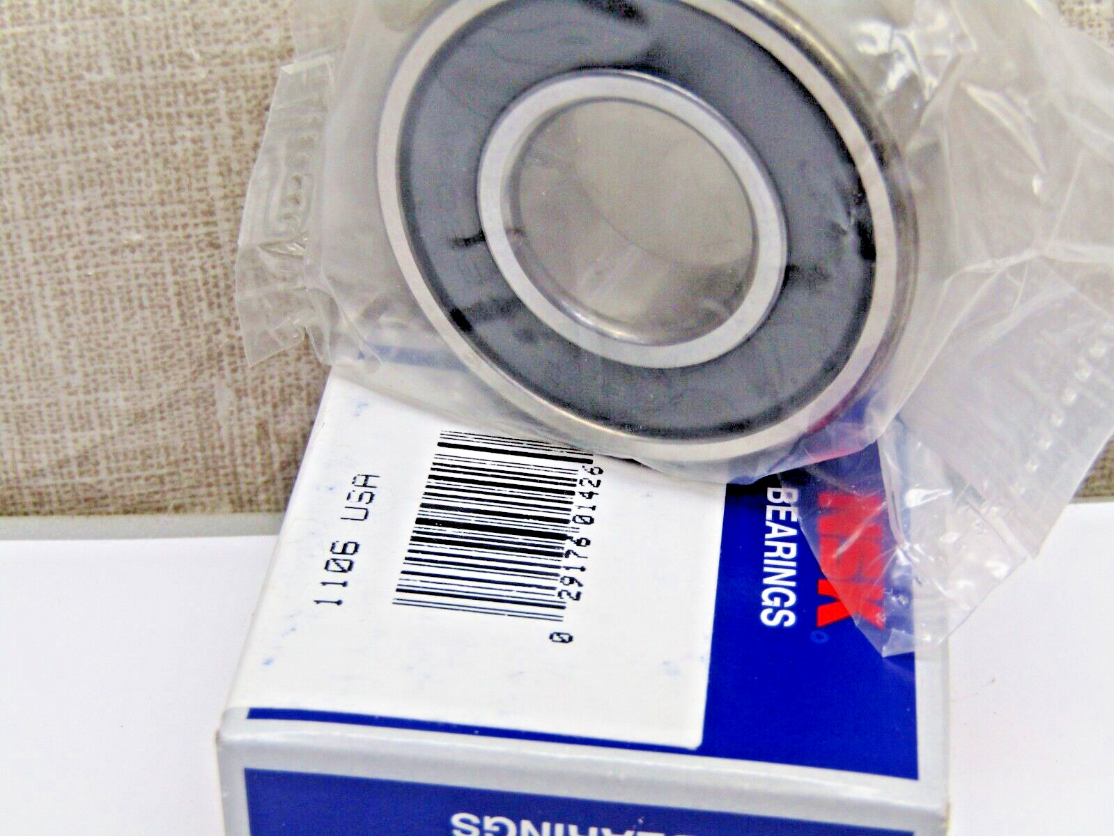 NSK 6204VV C3 20mm X 47mm X 14mm Sealed Bearing