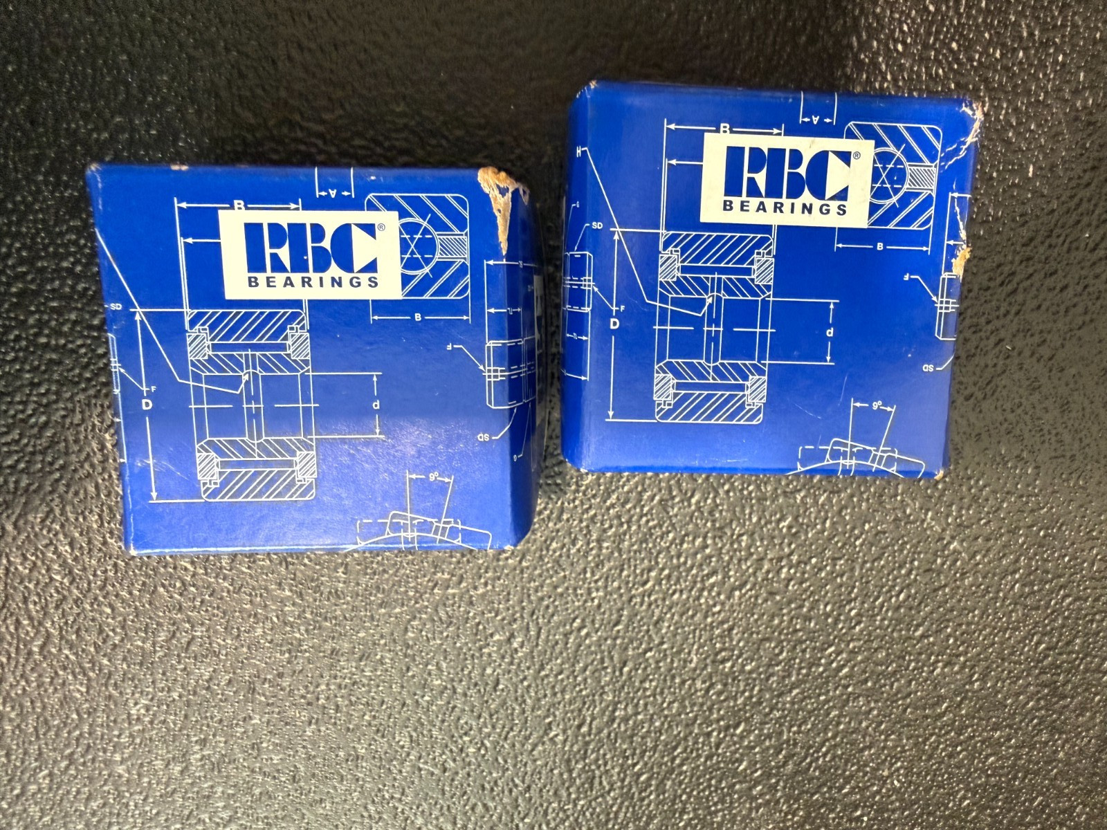 2 OF THE RBC HEIM BEARINGS RF102214 FREE SHIPPING USPS.