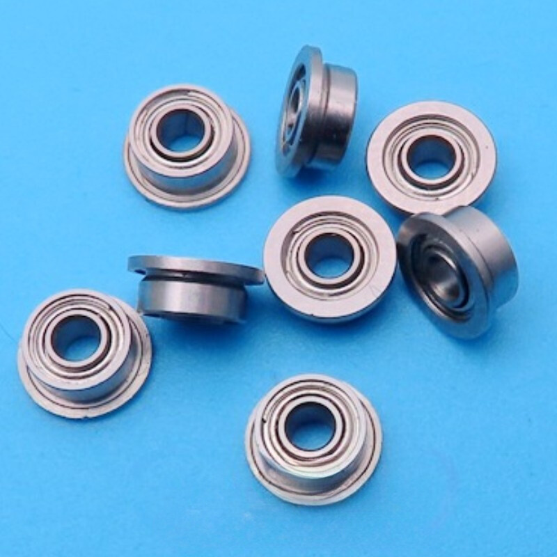 MF52ZZ Flange Ball Bearing 2x5x2.5mm Chrome Steel Bearings 10pcs