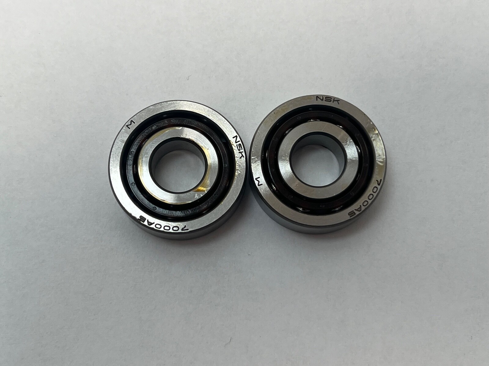 NSK 7000A5TYDULPA1 Bearing 10x26x8 mm 7000E 7000-A5-TY-DUL-PA1 Japan 2 Pcs
