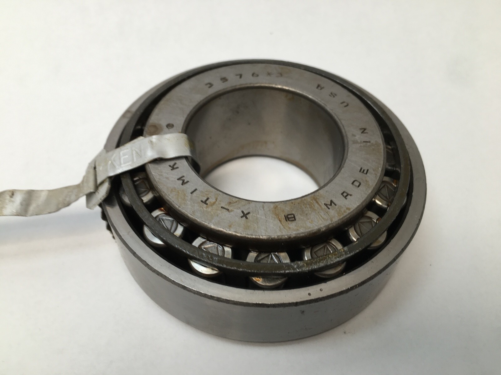 Timken 3576-3/3525-3 Taper Bearing Cone&Cup 1-5/8″ ID 3-7/16″ USA