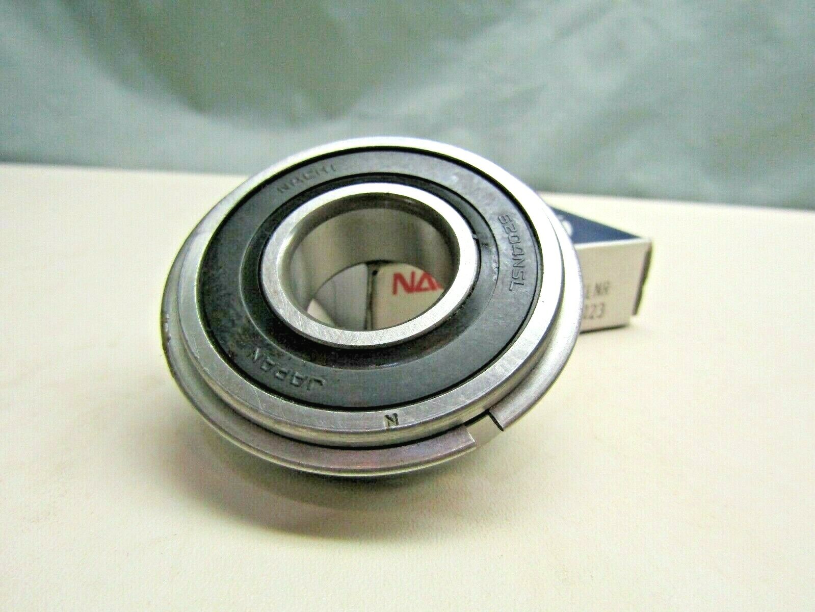 Nachi 6204-2NSENR 6204-2RSNR 20mm X 47mm X 14mm Sealed Snap Ring Bearing