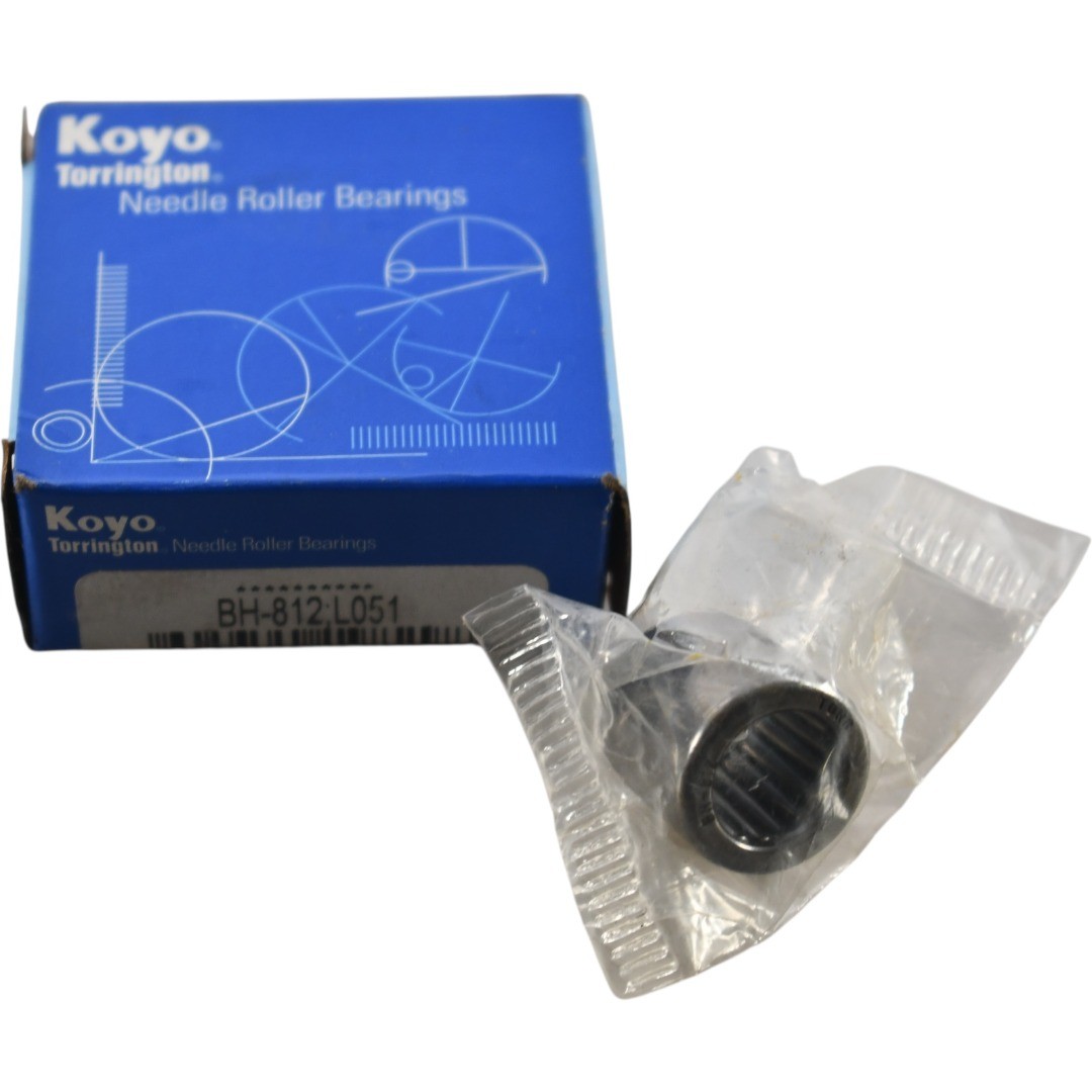 NEW Koyo BH-812 L051 Needle Roller Bearing 1/2 inch Bore 3/4 inch OD 3/4 inch Wi