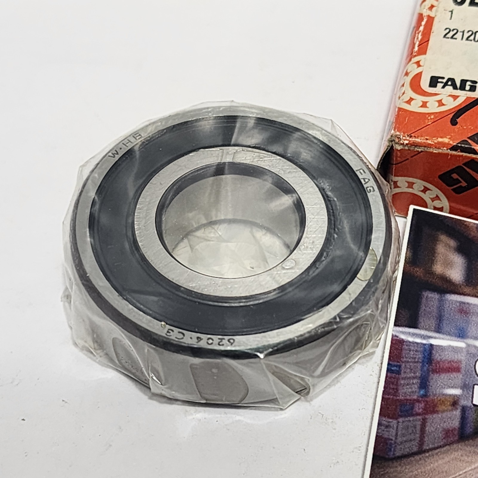 6204 2RS C3 / 6204 2RS JEM / 6204 2RSR C3 FAG 20x47x14mm
