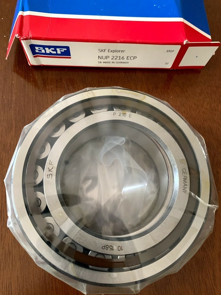 GENUINE SKF NUP 2216 ECP CYLINDRICAL ROLLER BEARINGS FACTORY 80 x 140 x 33mm NEW