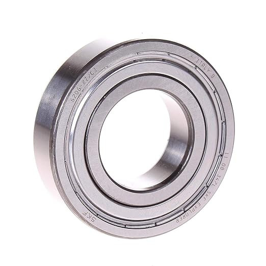 SKF 6206-2Z Deep Groove Bearing 30x62x16mm Double Steel Shielded