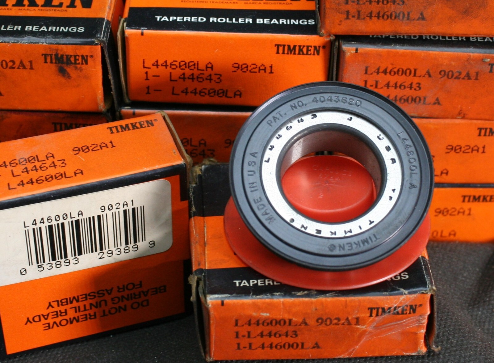 One Timken L44600LA-902A1 Tapered Roller Bearing Cone 1-3/8″ ID USA NEW