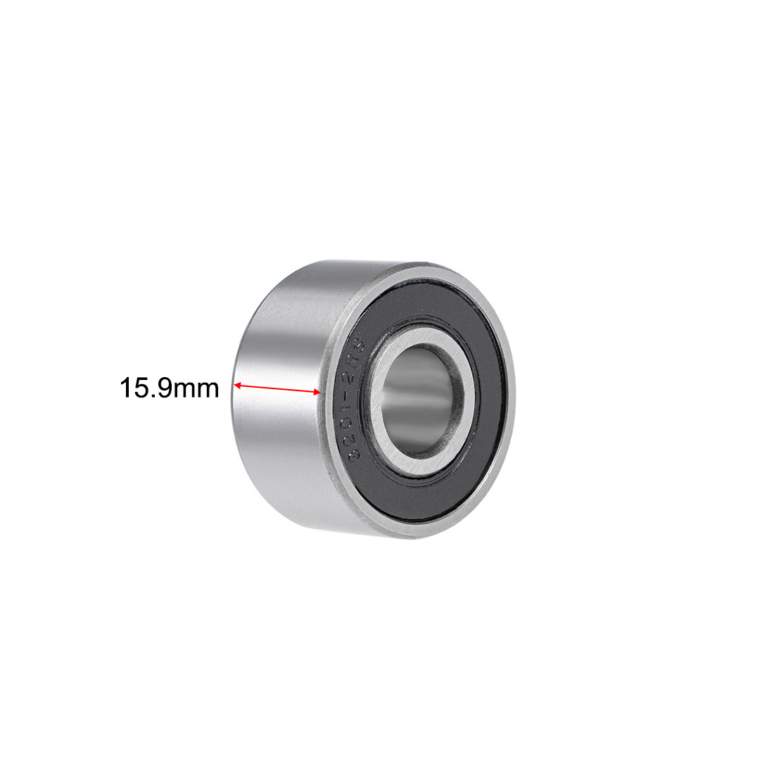 5201-2RS Angular Contact Ball Bearing 12x32x15.9mm Sealed Bearings 3201-2RS