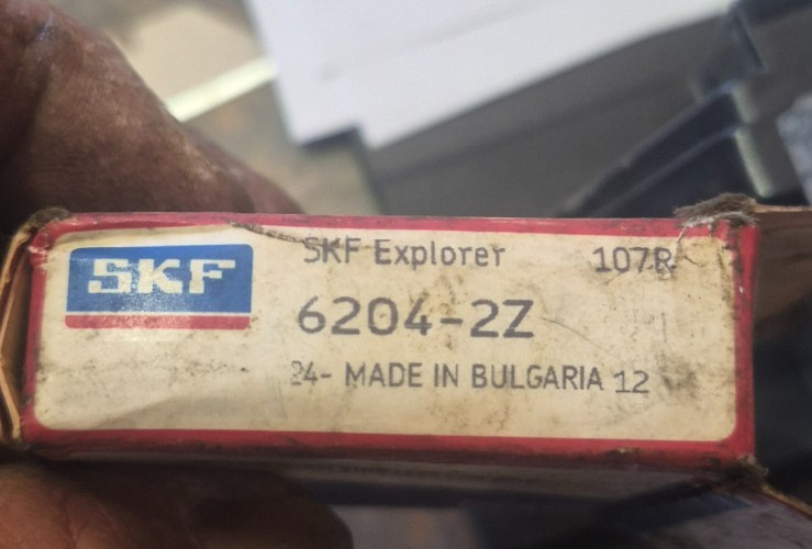 SKF 6204-2Z 6204ZZ 20X47X14MM Double Metal Seal Bearings