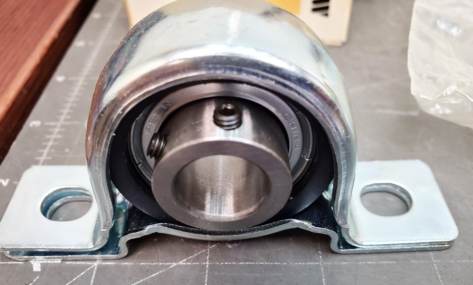 FHPRZ202-10-IL Pillow Block Cushioned Pressed 5/8″ Inch Bearings Rolling [B5B3]