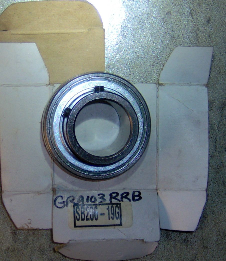 SB206-19G Insert Bearing 1-3/16″ Bore w/2 Set Screws New