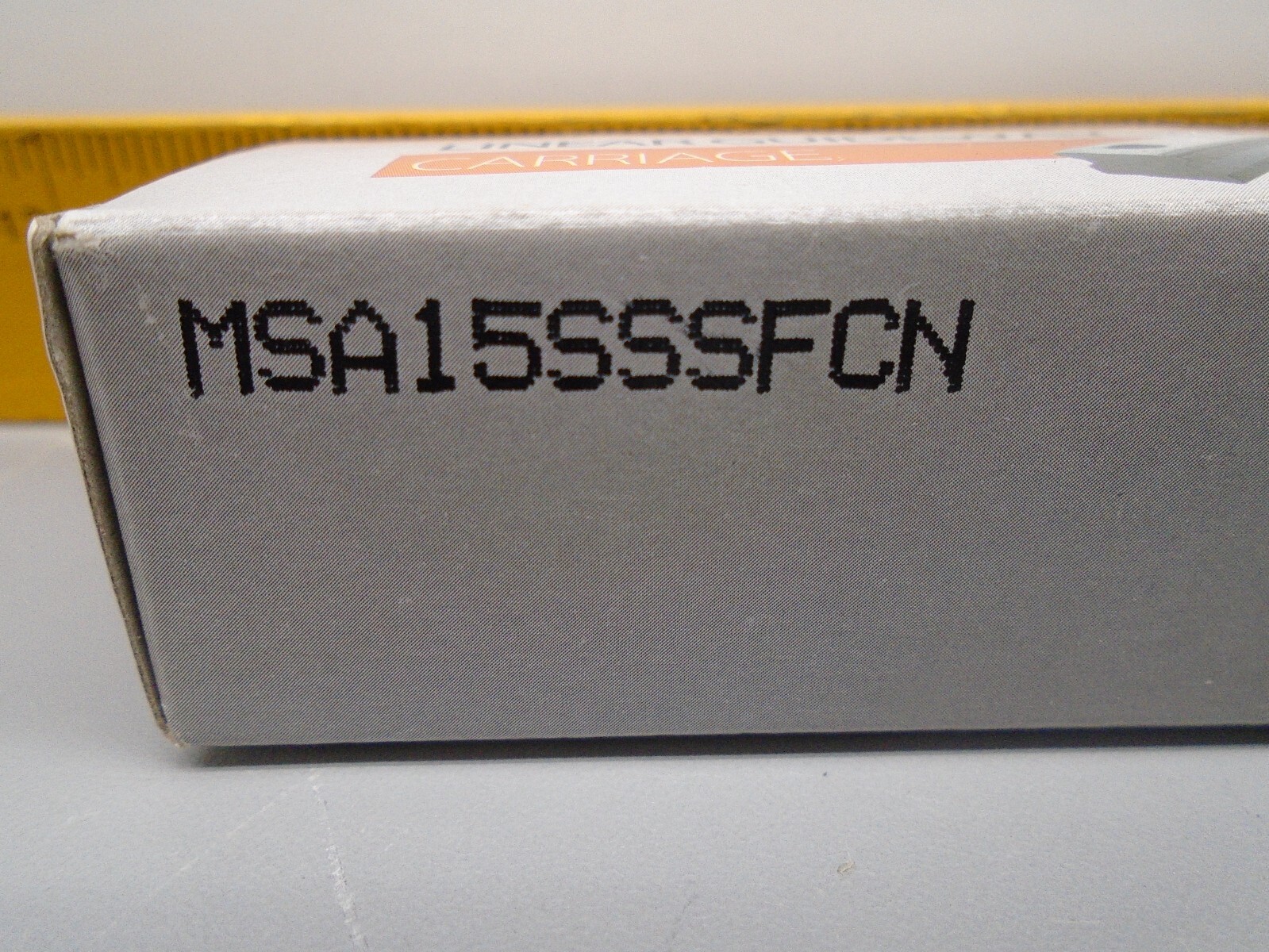 New old Stock PMI Linear Guideway Carriage MSA15SSSFCN N316