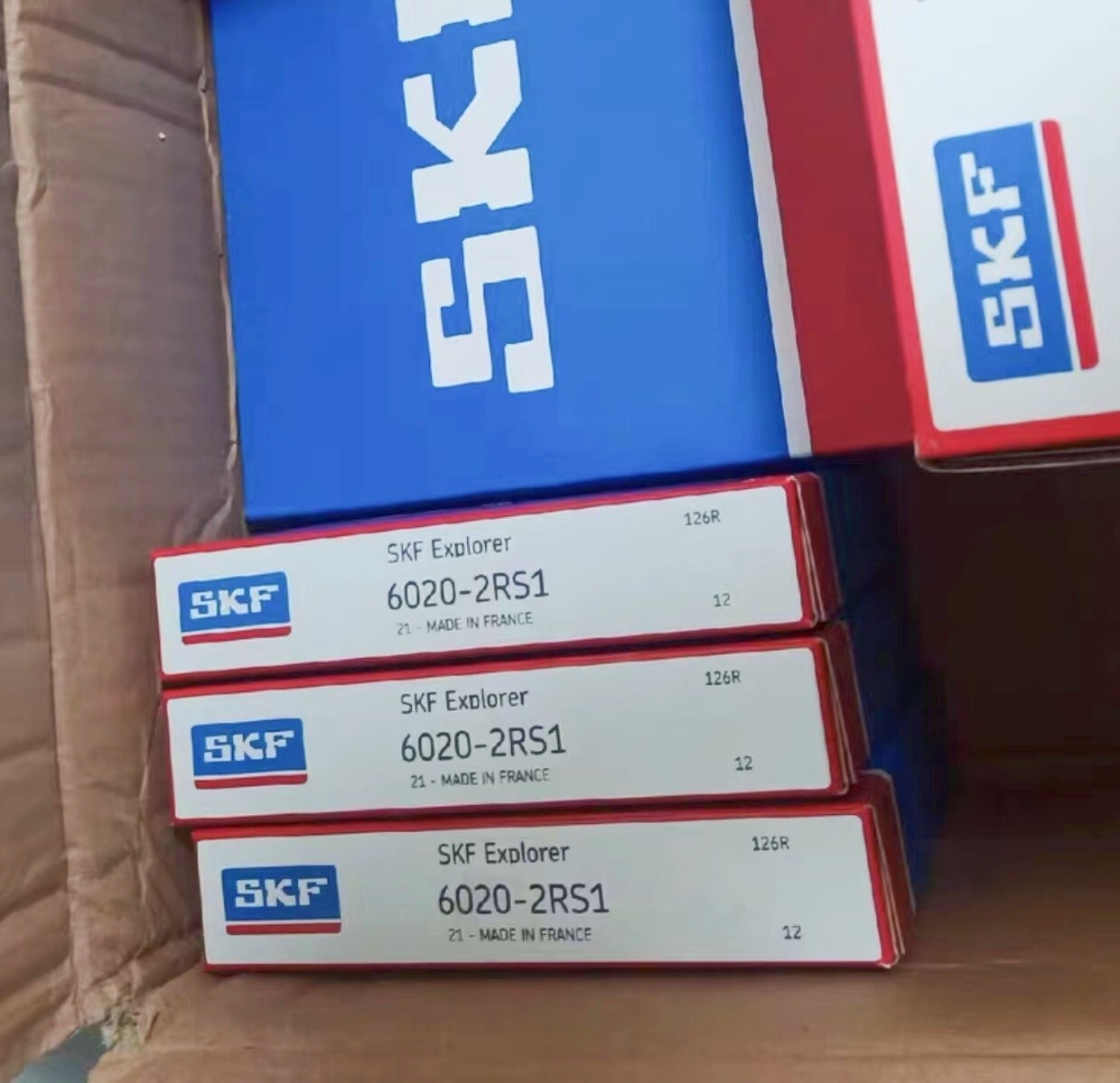 1PC SKF 6020-2RS1 deep groove ball bearing
