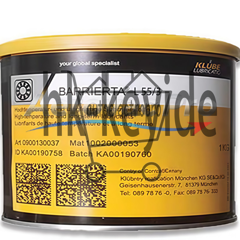 1Pcs New KLUBER Lubrication Barrierta L 55/3 Grease 1Kg (2.2 LB) SAFE RELIABLE