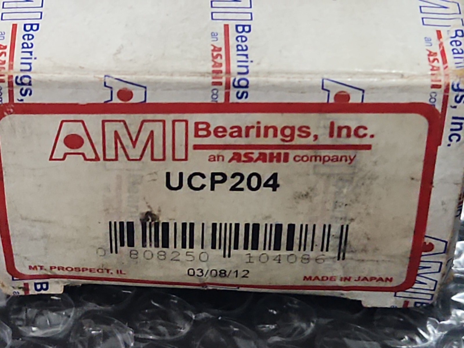 🆕️ AMI Bearings Asahi Pillow Block Bearing UCP204 ⚡️🇺🇸 SHIP+WARRANTY
