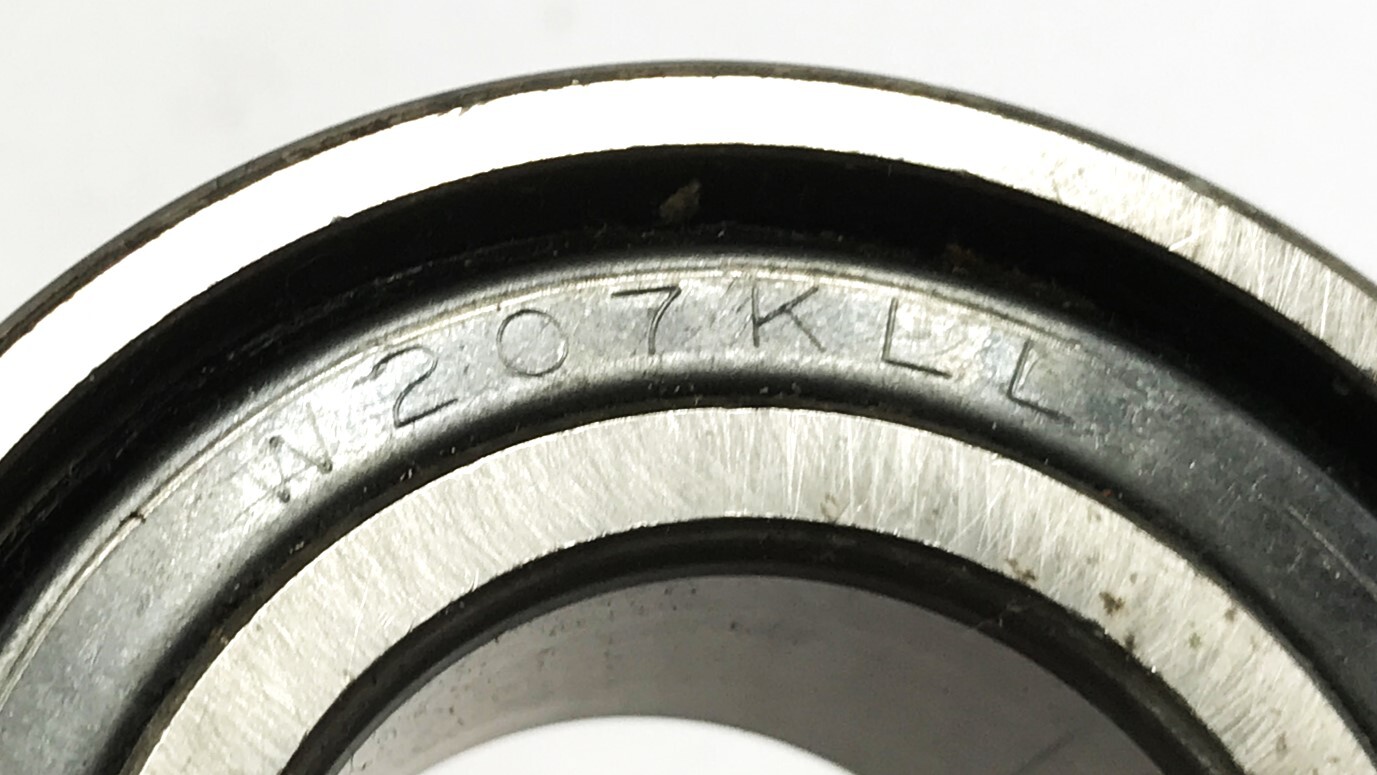 Fafnir 2-3/4 inch x 1 inch Double Row Ball Bearing W207KLL NOS